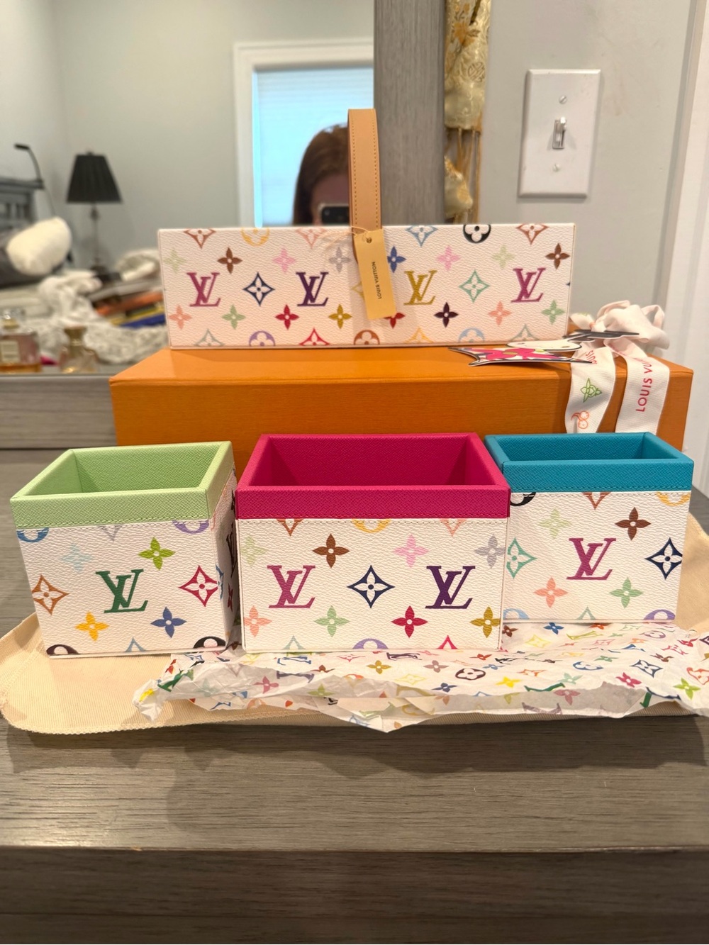 Louis Vuitton X Murakami 2025 Multicolor Robert Toolbox- NWT - Picture 5 of 8